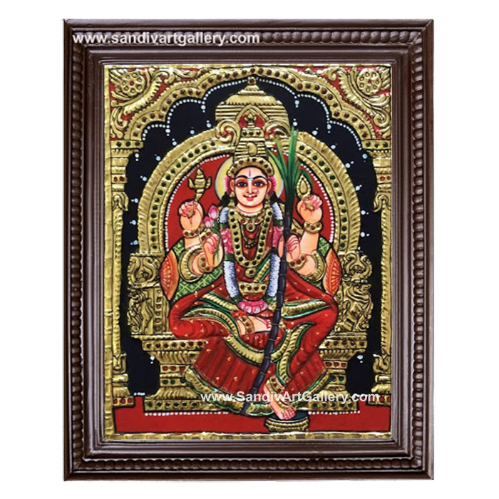 Kamakshi Amman Tanjore Painting